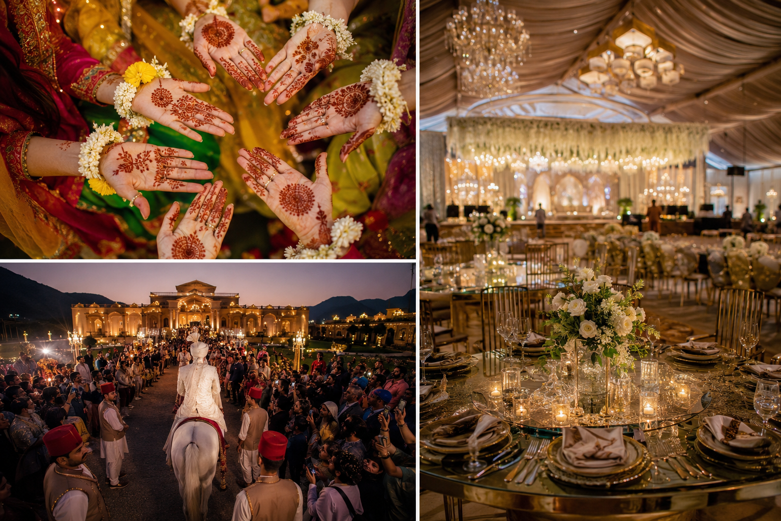 Planning Photography Across Mehndi, Barat & Walima