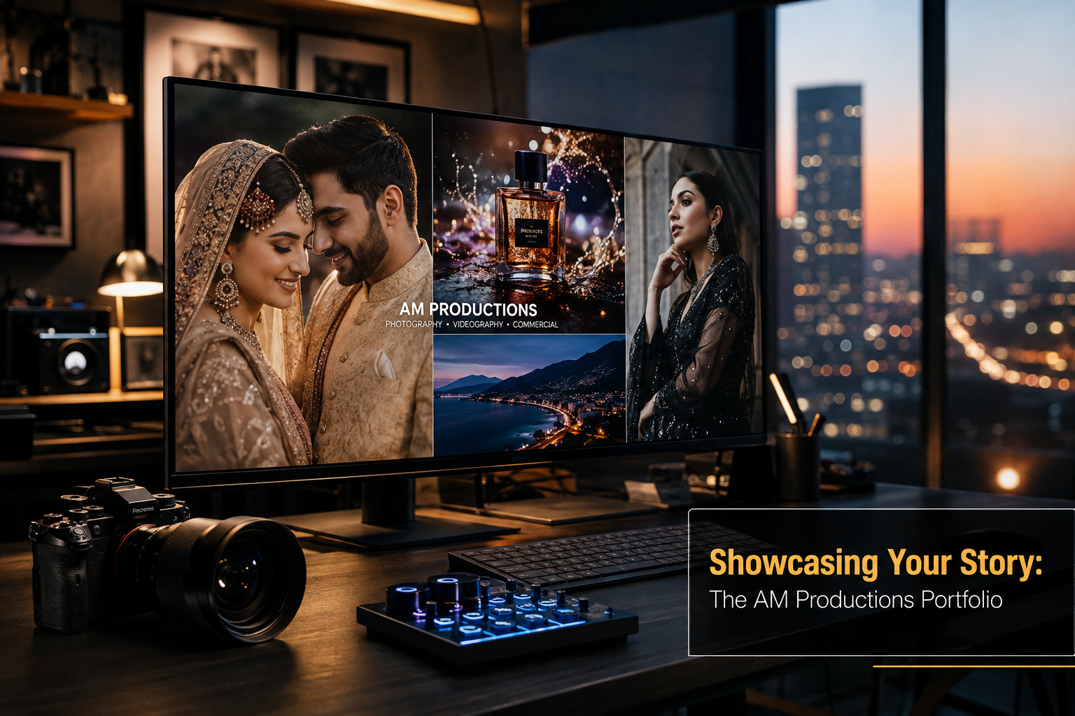 Showcasing Your Story: The Art of Visual Portfolios with AM Productions