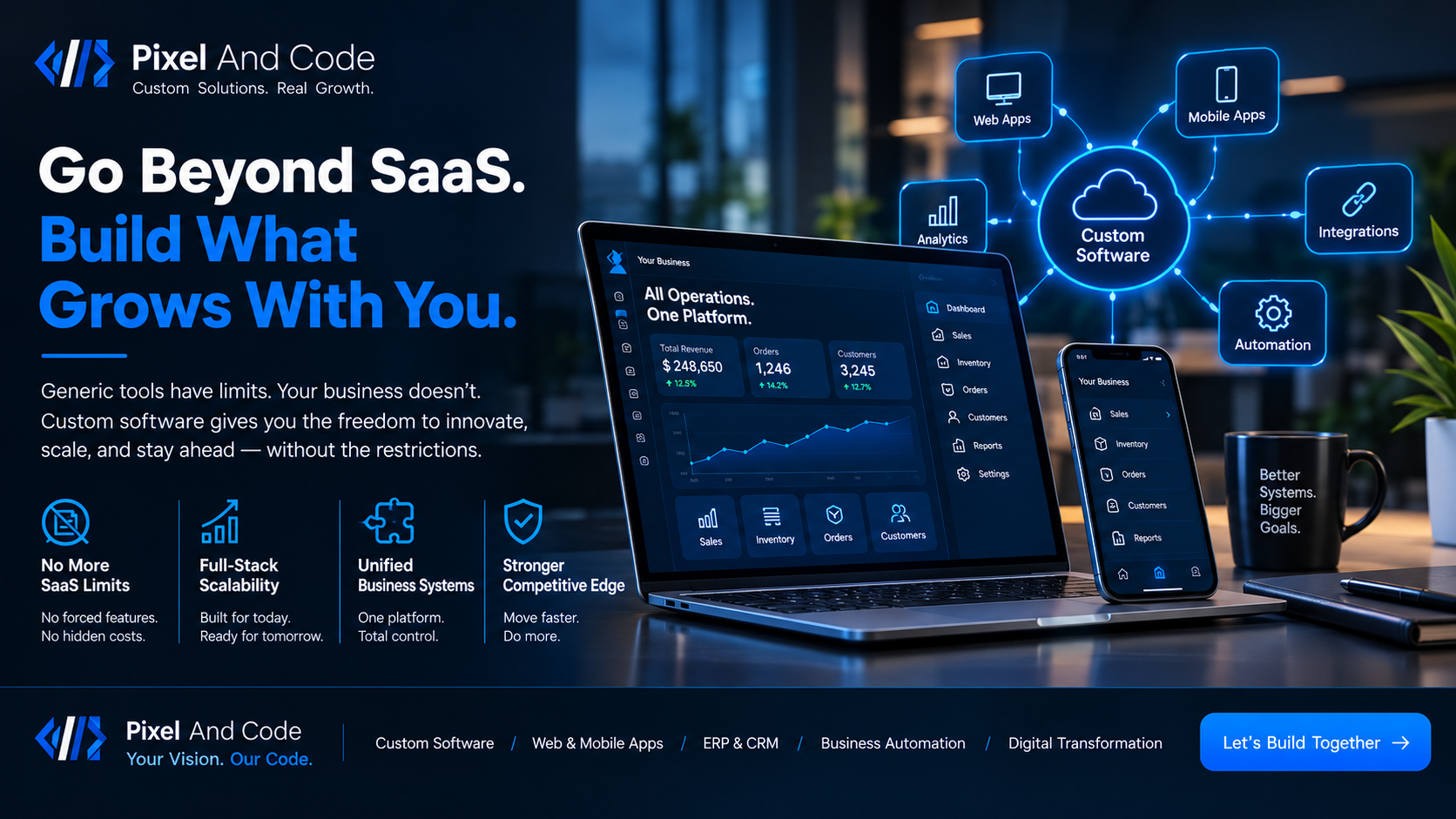 From Concept to Code: How Custom Systems Give Your Business the Ultimate Edge