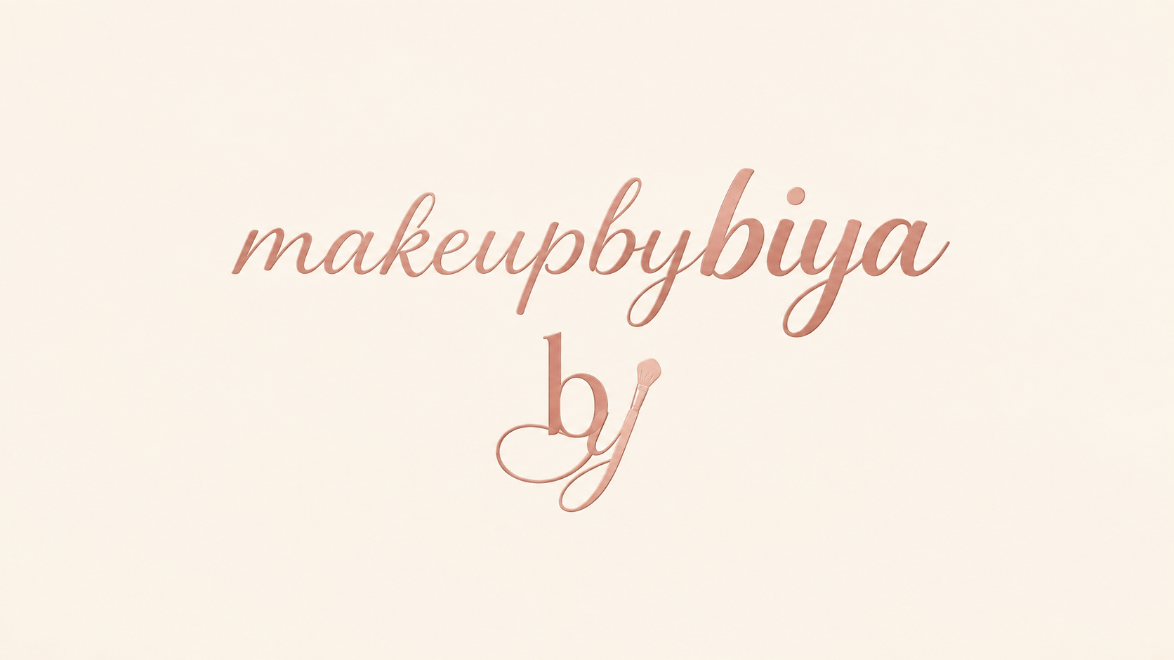 Makeup by Biya logo